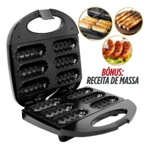 Maquina De Crepe Crepeira Crepera Hotdog Linguiça Queijo 110 - Imagem 3