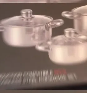 Jogo de Panelas Chef D Inox 3 Peças com Tampa de Vidro p/ Indução - Imagem 16