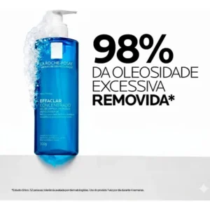 Gel De Limpeza Facial Effaclar Concentrado 300g La Roche Posay - Imagem 3
