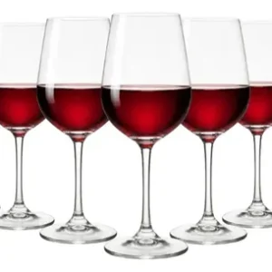 Jogo 6 Taças Vinho Tinto 450ml Cristal Titanium Gastro - Imagem 7