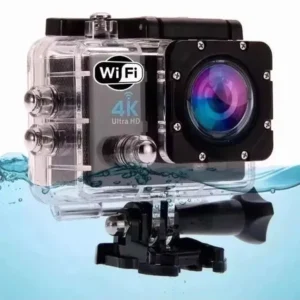 Câmera Sport 4K Filmadora Esportiva Ultra HD À Prova D'Água WiFi - Imagem 4