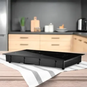 Cooktop De Indução 2 Bocas Preto Com Trava De Segurança Painel Touch Screen - Imagem 4