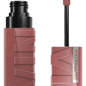Batom Líquido, Longa Duração, Acabamento Vinil Espelhado e Efeito Gloss, Brilho Instantâneo, Conforto para os Lábios, Fórmula Vegana, Cor Cheeky, SuperStay Vinyl Ink Maybelline NY 4,2ml - Imagem 2