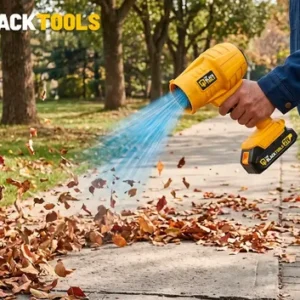 Soprador De Ar Turbo 21v Portátil Bateria Recarregável Potente Para Folhas Pó Limpeza Carro Tso-21a The Black Tools - Imagem 7