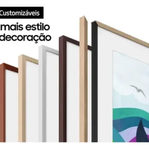 Smart Tv 32'' Qled The Frame QN32LS03CBGXZD Preto Samsung - Imagem 7