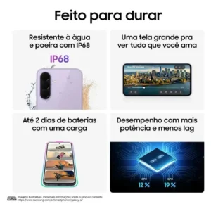 Celular Samsung Galaxy A37 5G 256GB, 8GB RAM, Câmera 50MP - Imagem 5