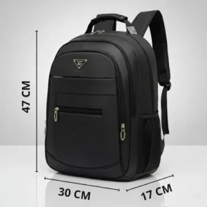 Mochila Notebook Impermeável Alça Reforçada Bolsa Grande Viagem Trabalho - Imagem 5