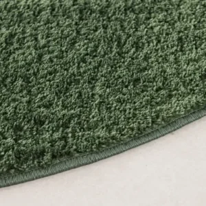 Tapete 1,00x1,00 Redondo Peludo Sala Quarto Cozinha Shaggy - Imagem 6