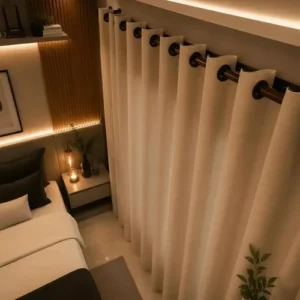 Cortina Premium 3,00 X 2,50 Metros Decoração Sala, Quarto - Imagem 3