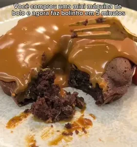 Mini Máquina De Bolo Bolinho Elétrica Portátil Pequena 110v - Imagem 18