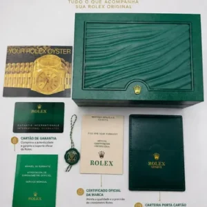 Relógio Rolex Day-date Automático Vidro Safira - Imagem 12