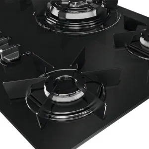 Cooktop 5 Bocas Mueller Mcg5bc Mesa De Vidro Tripla Chama Super Automático Preto - Imagem 4