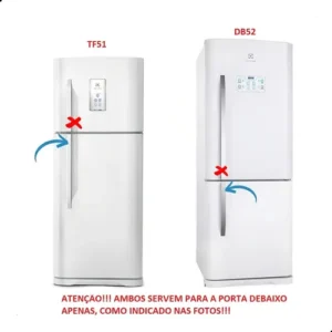 Suporte Puxador Da Porta De Baixo Geladeira Electrolux Tf51 - Imagem 8