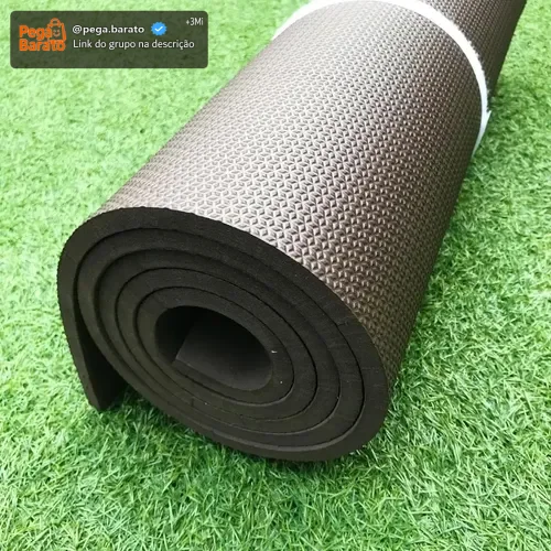 Manta Piso 2x1 - 10mm Tapete Tatame Borracha Eva Texturizado