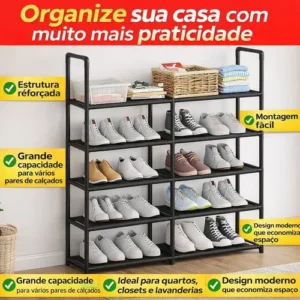 Estante Multiuso 5 Prateleiras Organizador P Diversos Itens - Imagem 2
