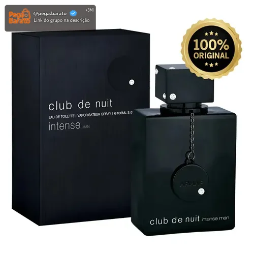 Perfume Club De Nuit Intense Da Armaf Edt 105ml Masculino