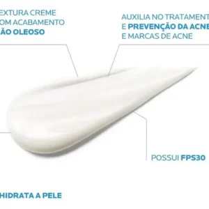 La Roche-Posay Effaclar DUO+ Fps30 40ML Creme/Gel antiacne e antimarcas Para Dia e Todo tipo de pele - Imagem 4