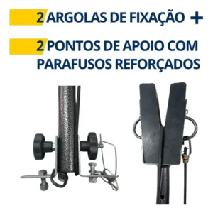 Suporte P/ Transportar Motor Na Popa Do Barco - Imagem 5