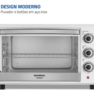 Forno Elétrico 42l Family Ii, Mondial 1600W 220V FRN-42-W - Imagem 6