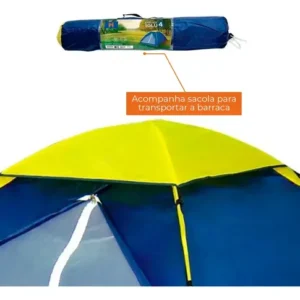 Barraca Para Até 4 Pessoas Camping Iglu Homefy - Imagem 4