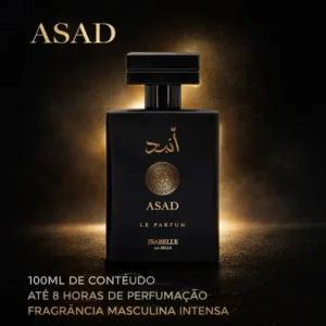 Perfume Árabe Asad Masculino Original 100ml Isabelle Parfum - Imagem 6