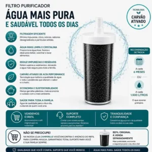 Torneira Gourmet Luxo Com Filtro Puficador Flexível Cozinha Parede 2 Jatos Cor Cromada - Marca Camperluz - Imagem 5