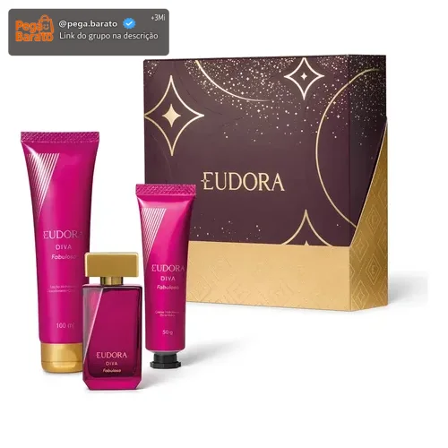 Kit Eudora Diva Fabulosa (3 Produtos)