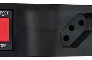 Filtro de Linha com Protetor de Surto DPS iClamper Energia 5 Tomadas 3 Pinos 10 Amperes com Tecnologia LCF Anti Raio Clamper Cor Preto - Imagem 9
