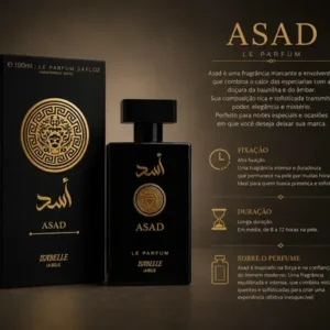 Perfume Asad Parfum Isabelle La Belle 100ml - Imagem 5