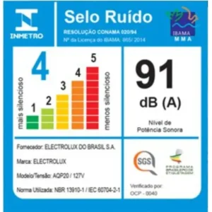 Aspirador de Pó e Água Electrolux Acqua Power 1400W 11L com Função Sopro, Rodas 360°, Alta Sucção e Acessórios para Limpeza Residencial e Automotiva AQP20 - Imagem 13