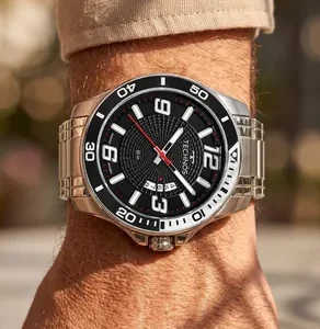 Relógio Technos Masculino Analógico Prata Aço Inox Original - Imagem 8