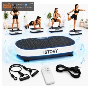 Plataforma Vibratória 199 Níveis Controle Remoto Bluetooth - Imagem 1