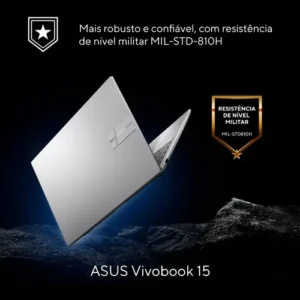 Notebook ASUS Vivobook 15 Intel Core i5 1334U 16GB Ram 1TB SSD Linux KeepOS Intel Iris Xe Tela 15,6" FHD Cool Silver - X1504VA-NJ2247 - Imagem 5