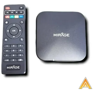 Tv Box Mirage Smart Pro 4k Android Wi-fi 5g Tv Youtube Netflix Aqp Preto Padrão - Imagem 4