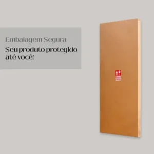 Espelho de Corpo Inteiro Retangular Dourado para Parede, com Moldura de Couro e Canto Arredondado - Imagem 8