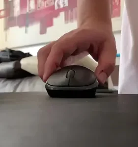 Mouse M185 Sem Fio A Pilha Usb Mini Receiver Preto Logitech Preto - Imagem 2