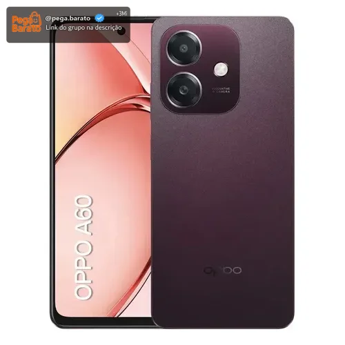 Smartphone OPPO A60 256GB 8GB RAM 4G Vinho