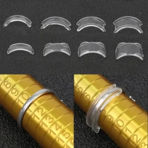 Kit 8 Ajustador Regulador Redutor Anel Aliança Silicone - Imagem 5