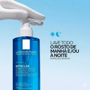 Gel De Limpeza Facial Effaclar Concentrado 300g La Roche Posay - Imagem 4