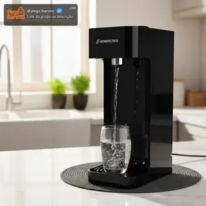 Purificador Hidrofiltros Facile C3 Água Natural Selo Inmetro Preto - Imagem 1