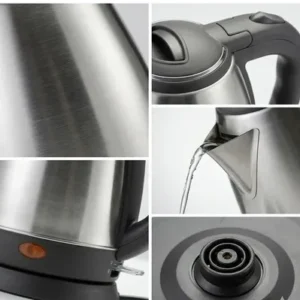 Chaleira Elétrica Inox 1,8L 1000W Aquecimento Rápido Automática - Imagem 8