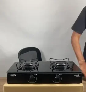 Fogão Cooktop De Mesa Portátil A Gás 2 Bocas Vidro Clarice - Imagem 25