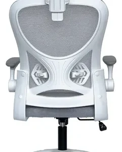 Cadeira De Escritório Columbus Presidente Ergonomica Cinza Mesh - Imagem 7