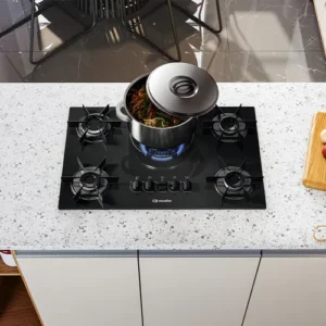 Cooktop 5 Bocas Mueller Mcg5bc Mesa De Vidro Tripla Chama Super Automático Preto - Imagem 7
