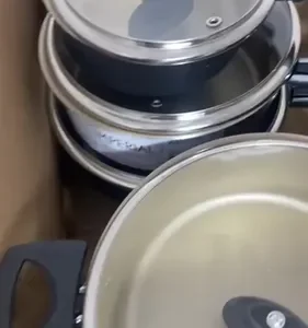 Jogo De Panelas 13 Peças Aluminio Teflon Antiaderente Com Tampas De Vidro Imperial - Imagem 8