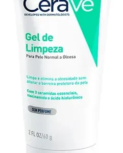 Gel de Limpeza Facial Pele Oleosa 3 Ceramidas e Niacinamida CeraVe 60g - Imagem 2