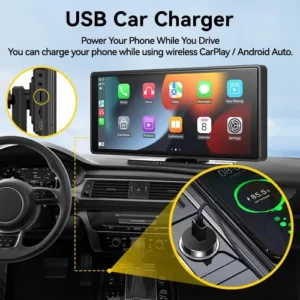 Multimídia Portátil Carplay/android Auto 10,26 Polegadas - Imagem 6
