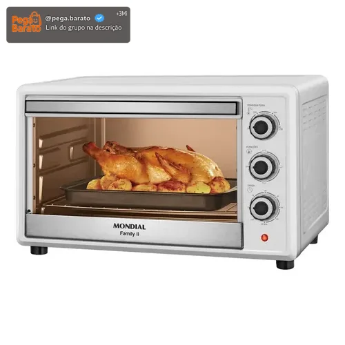 Forno Elétrico 42l Family Ii, Mondial 1600W 220V FRN-42-W