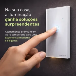 Interruptor Touch Wi-fi 4 Teclas Eiw 1004 Intelbras Branco - Imagem 6