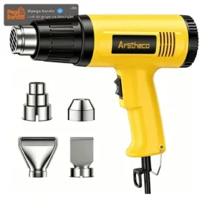 Soprador Térmico 2200w 220v Ar Quente Temperatura Até 550 °c - Imagem 1